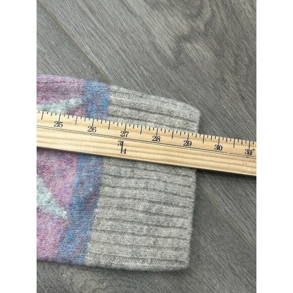 NWT Rails Womens Mia Heathered Star Print Sweater Long Sleeve V-Neck Size Large - Picture 9 of 11